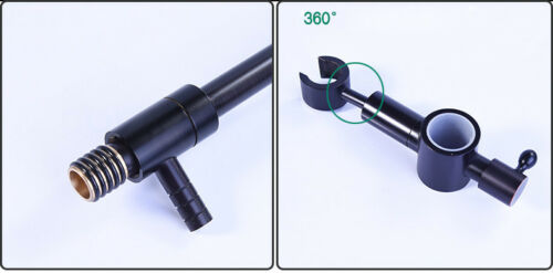 Mattschwarze Thermostatdusche