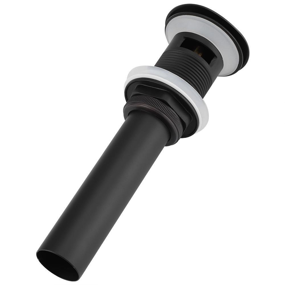 Mattschwarzer Klick-Abfluss