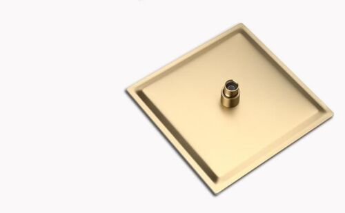 Einbaudusche mattgold