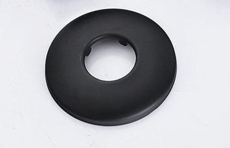 Matt black wall rosette