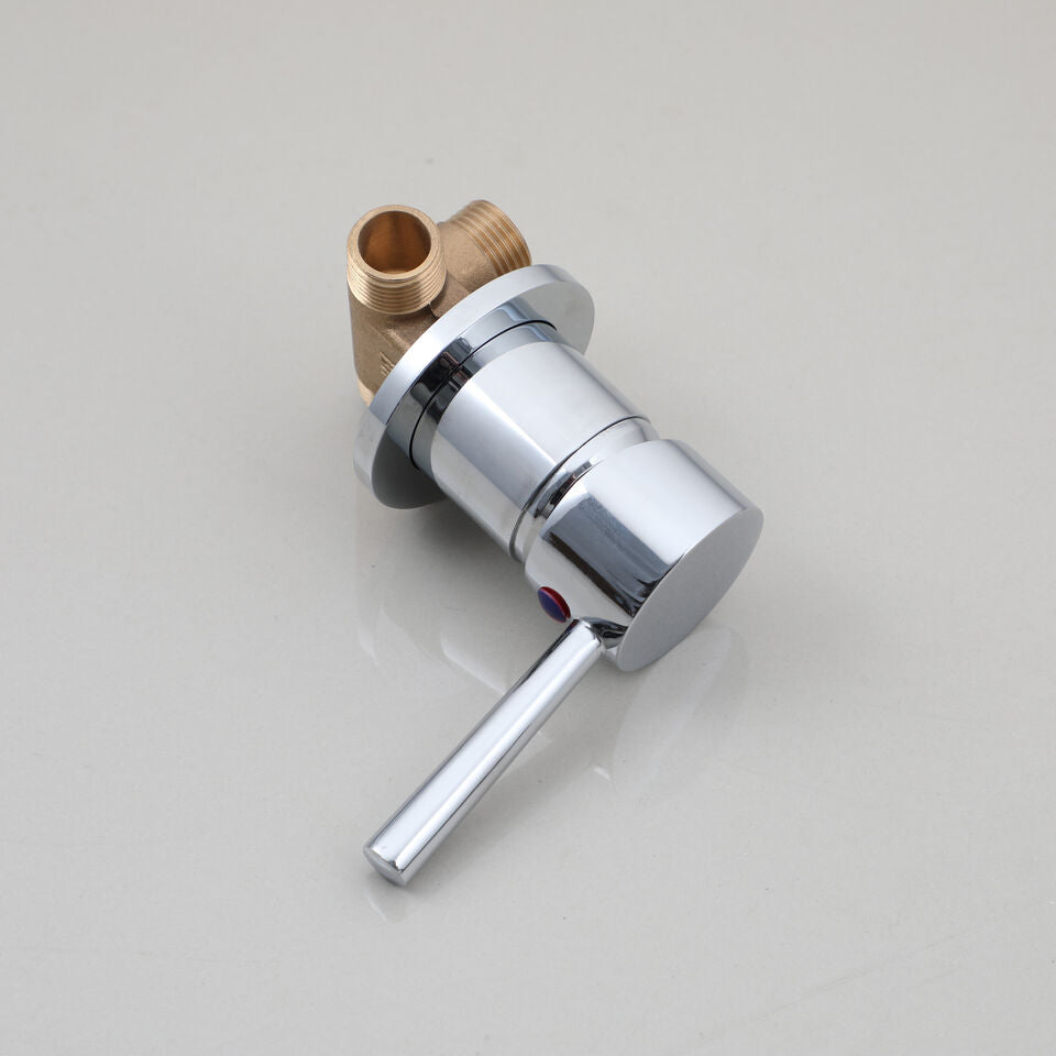 Chrom-Bidetbrause für Heiß und Kalt