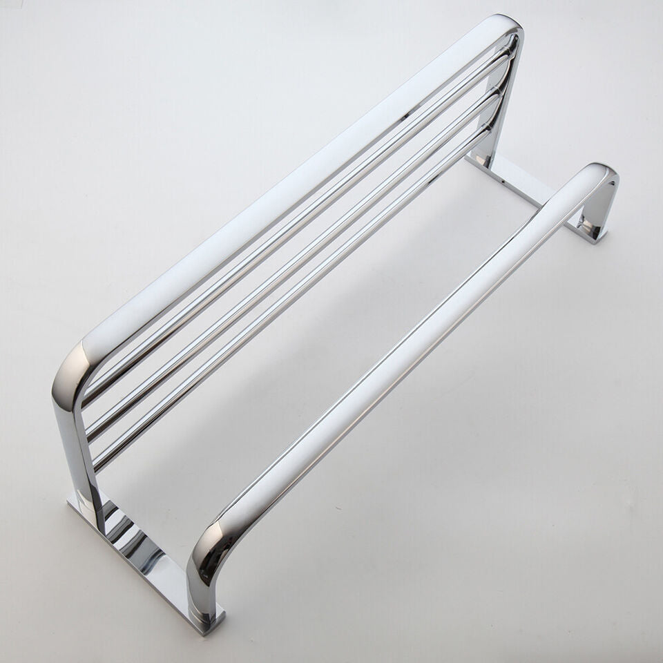 Moderne Handtuchhalter-Wandhalterung aus Chrom