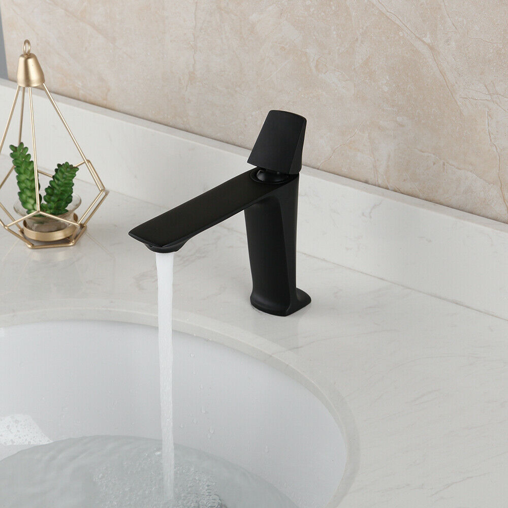 Modern black faucet