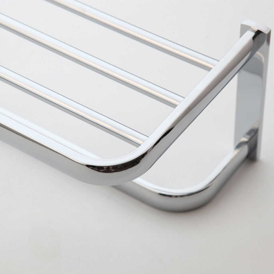 Moderne Handtuchhalter-Wandhalterung aus Chrom