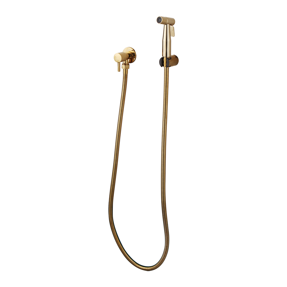 Bidetbrause goldfarben kalt