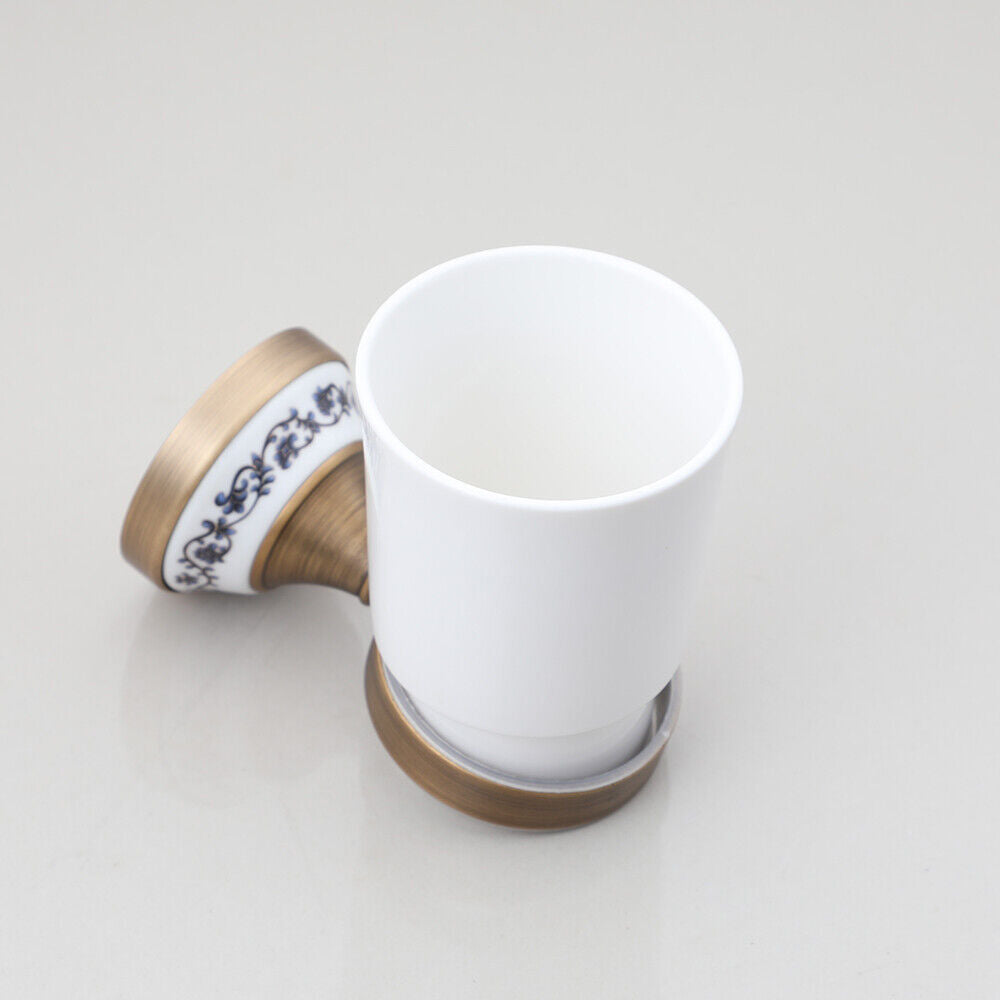 Bronzefarbener Zahnputzbecherhalter