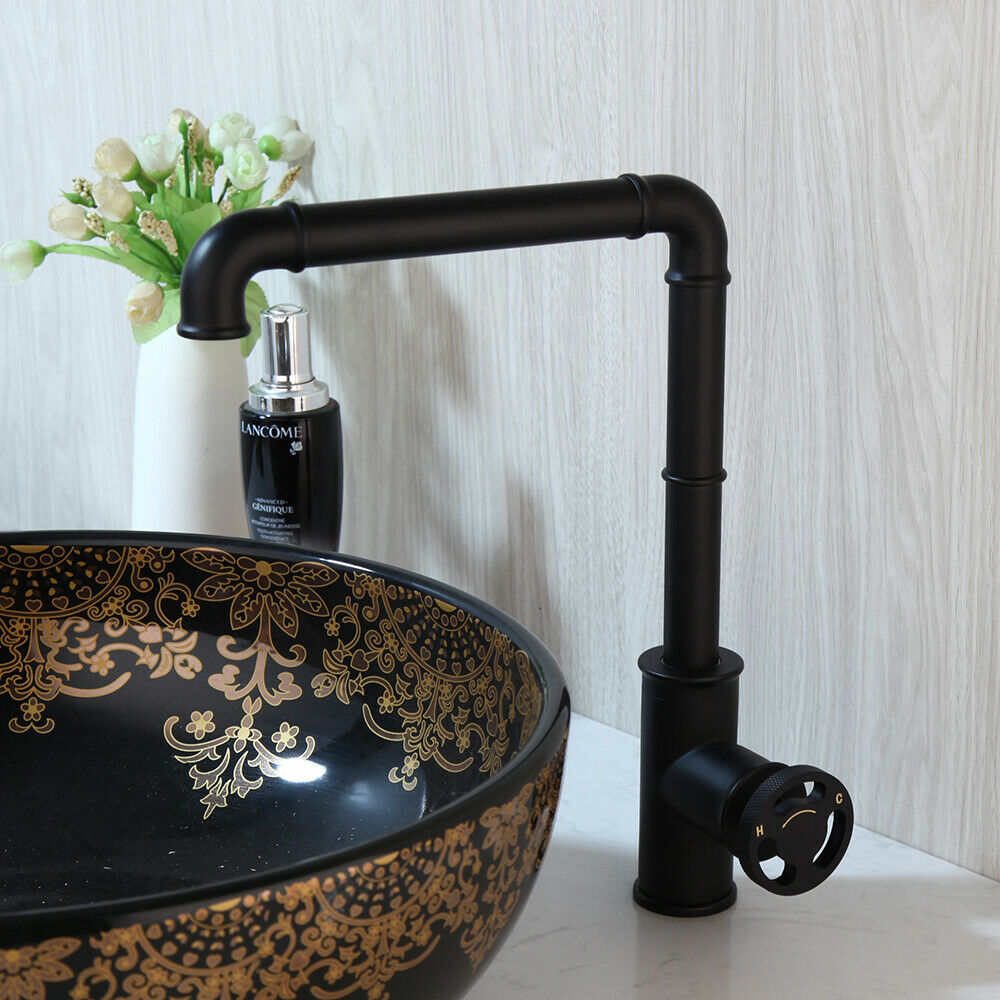Black retro faucet