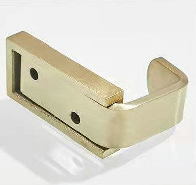 Wandhaken aus gebürstetem Gold