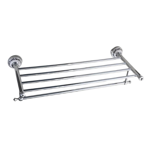 Chrome Towel Rack - Stylish and Nostalgic