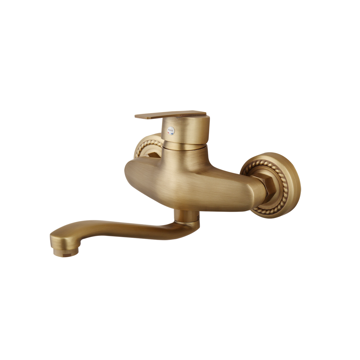 Nostalgischer Wandhahn aus Bronze