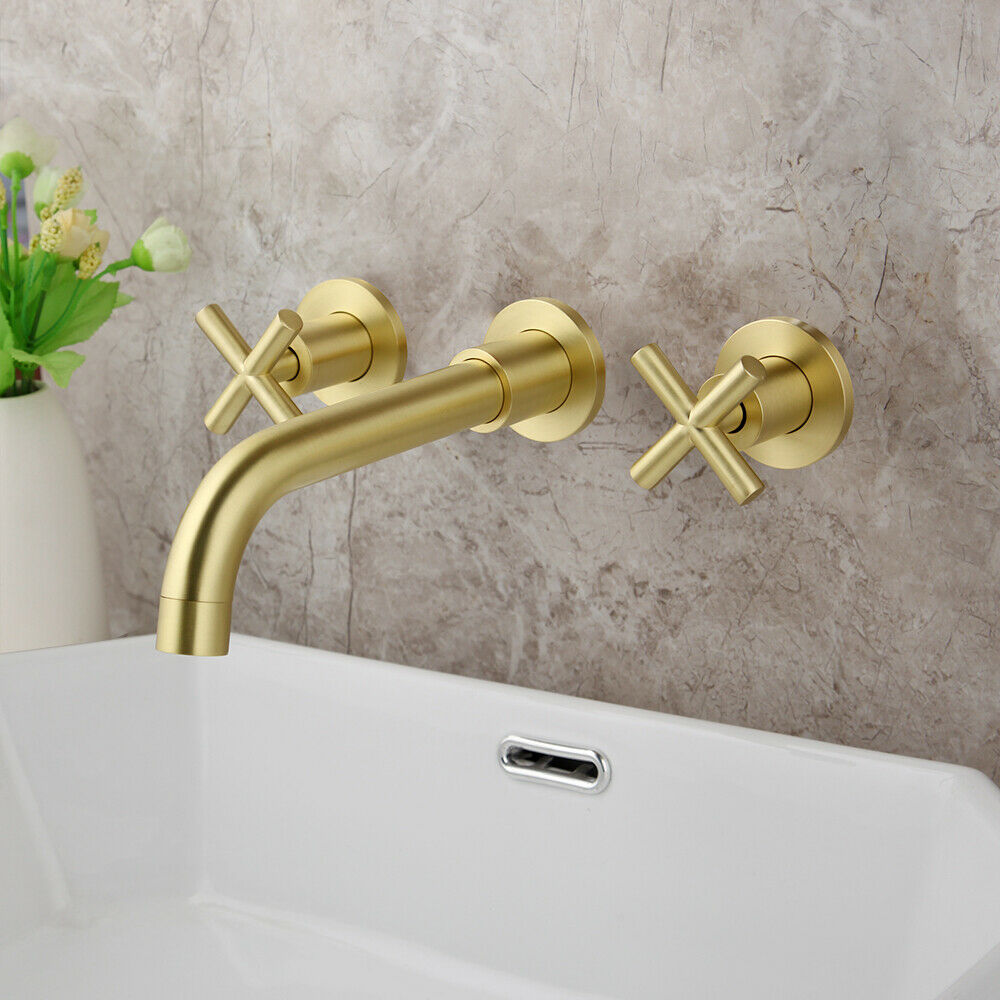 Luxurious Brushed Gold Built-in Faucet – Stylish & Timeless