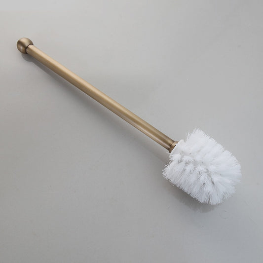 WC borstel met bronskleurige steel