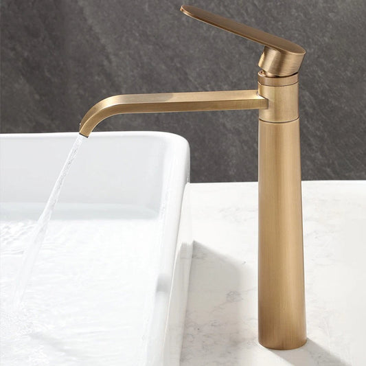 Bronzefarbene Waschtischarmatur Country