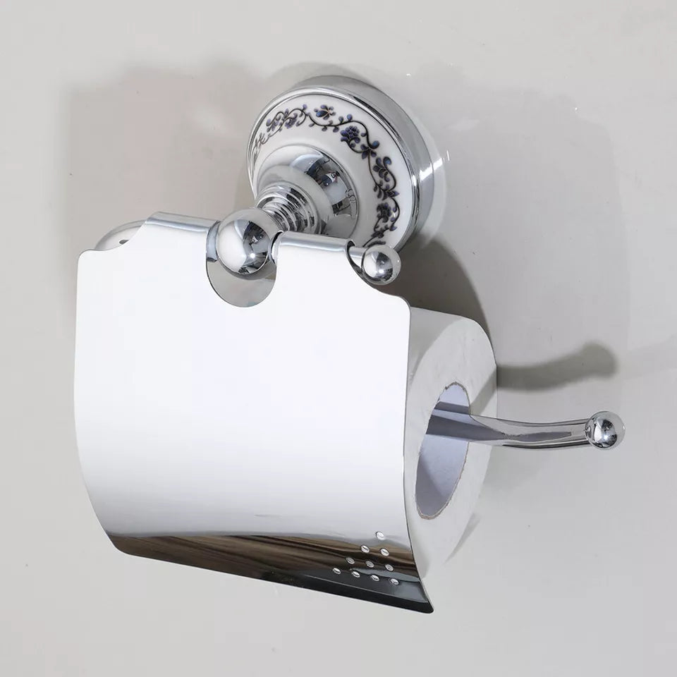 Nostalgic toilet paper holder - Chrome