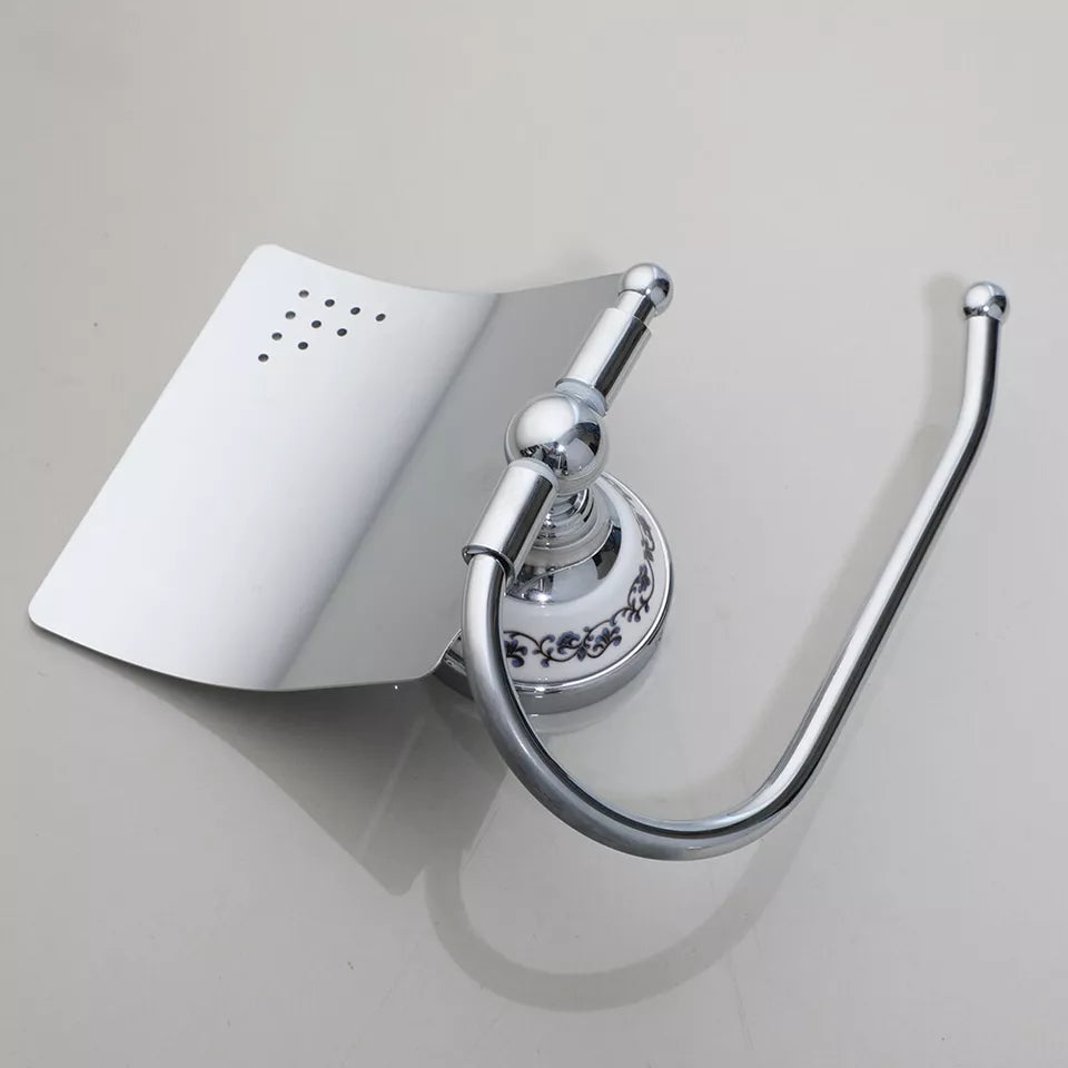 Nostalgic toilet paper holder - Chrome