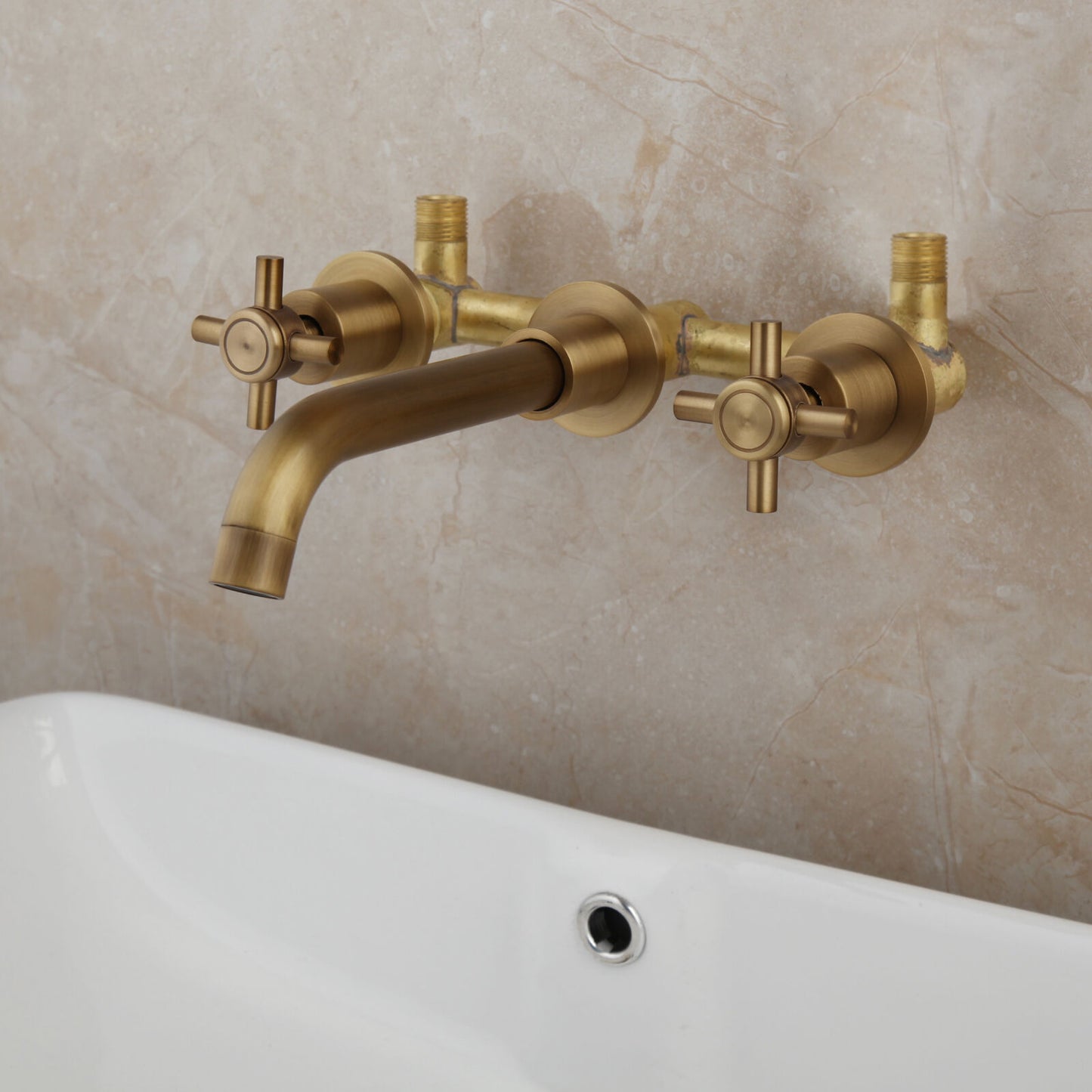 Nostalgic bronze wall tap