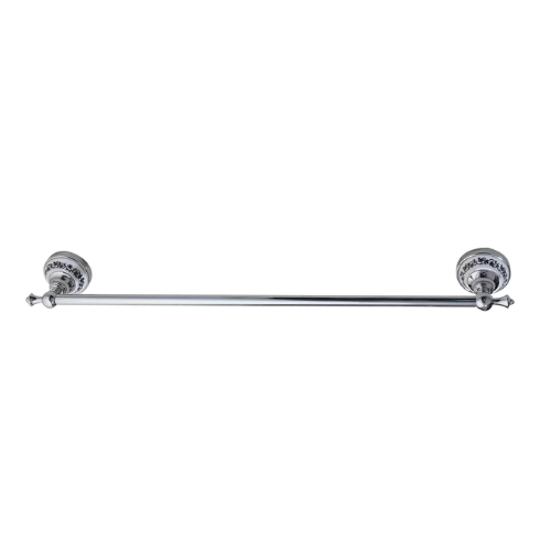 Classic Single Towel Rack - Chrome
