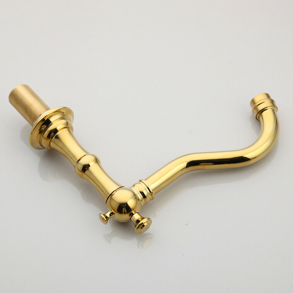 3-piece gold surface-mounted tap