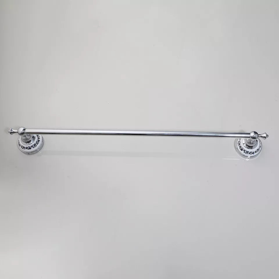Classic Single Towel Rack - Chrome