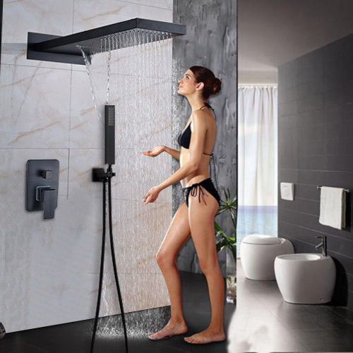 Rain shower oil bronze