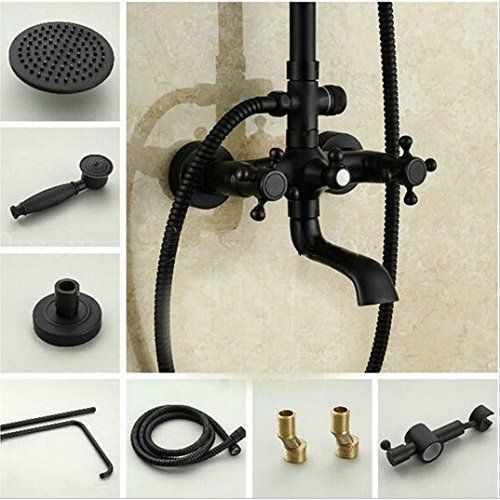 Retro olie brons opbouw douche-set