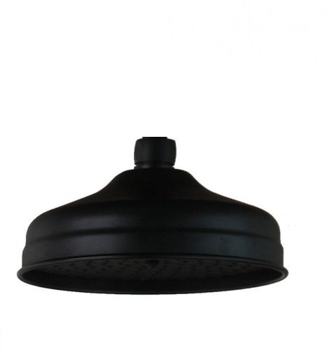 20cm round oil bronze shower head