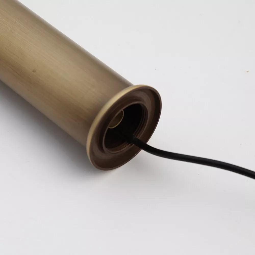 Sensomatica Nostalgischer Wasserfall-Wasserhahn aus Bronze mit Sensor – Landhausstil