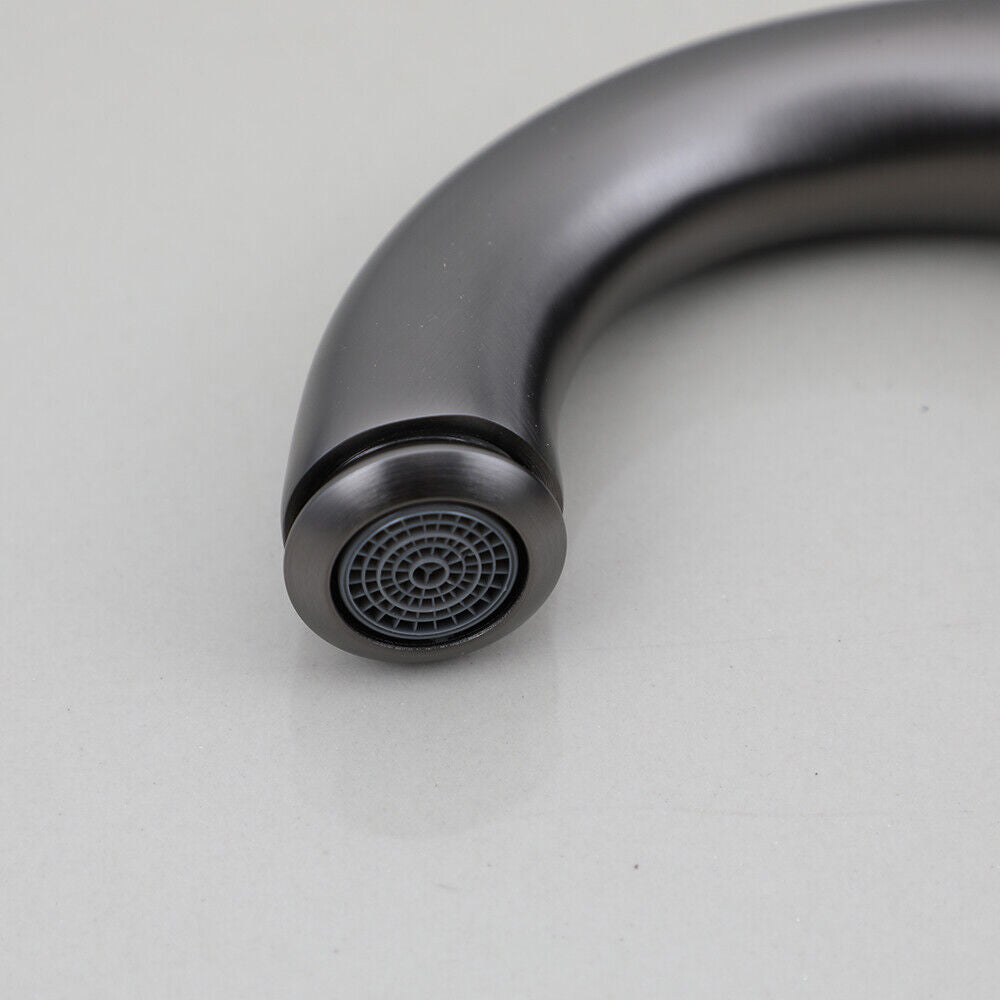 3-Piece Gun Metal Basin Faucet