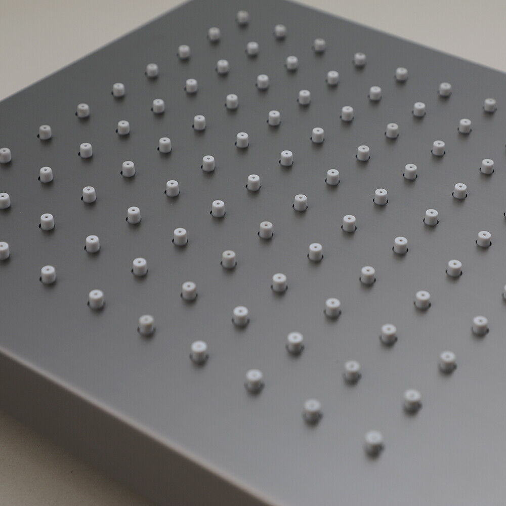 Luxury Gun Metal Built-in Rain Shower