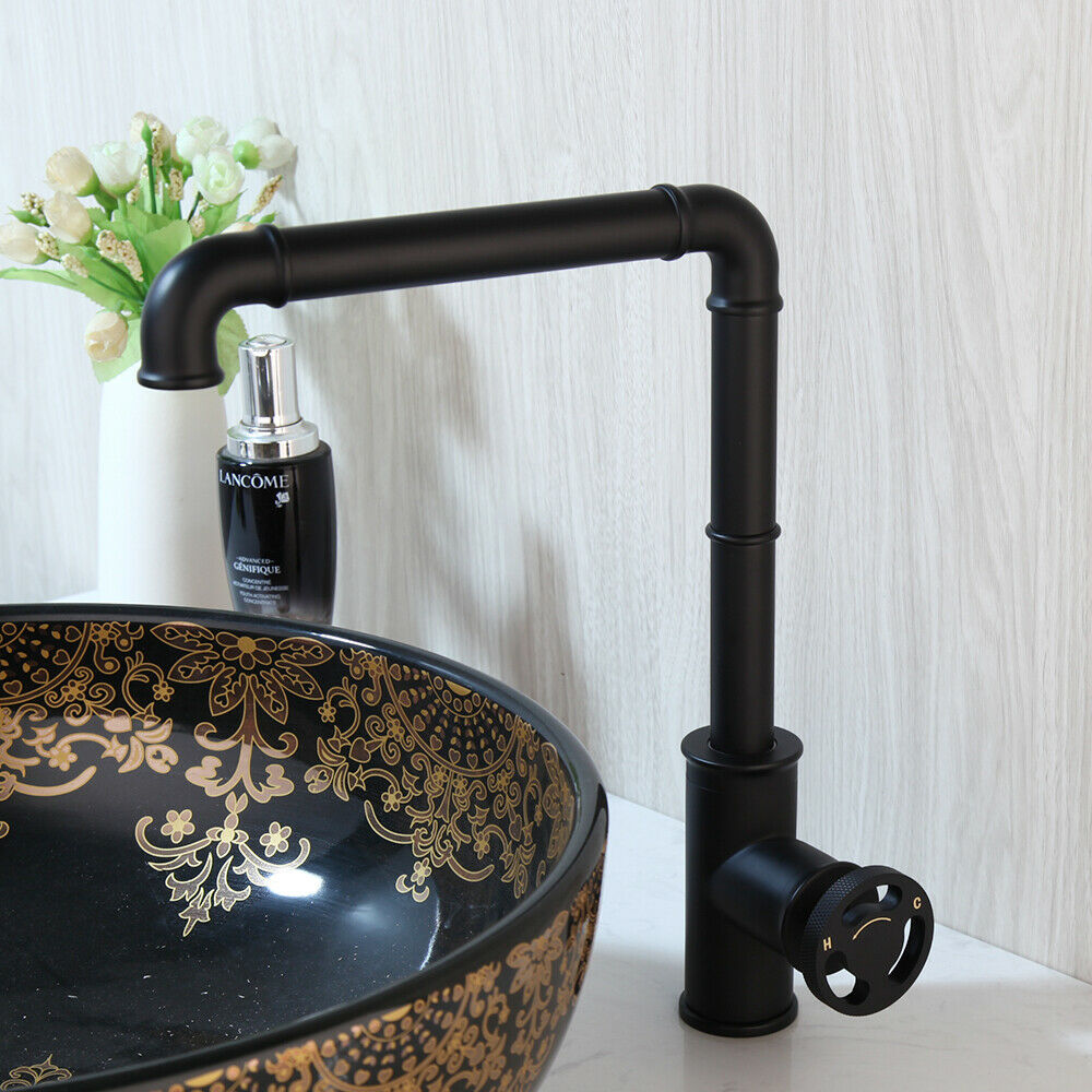 Black retro faucet