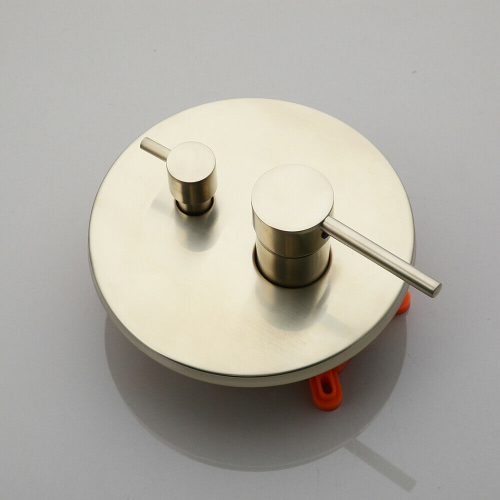 Matte gold built-in tap