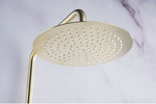 Thermostatic shower matt gold
