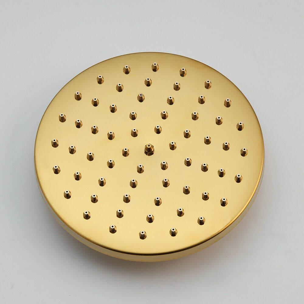 Goldfarbene Aufputzdusche