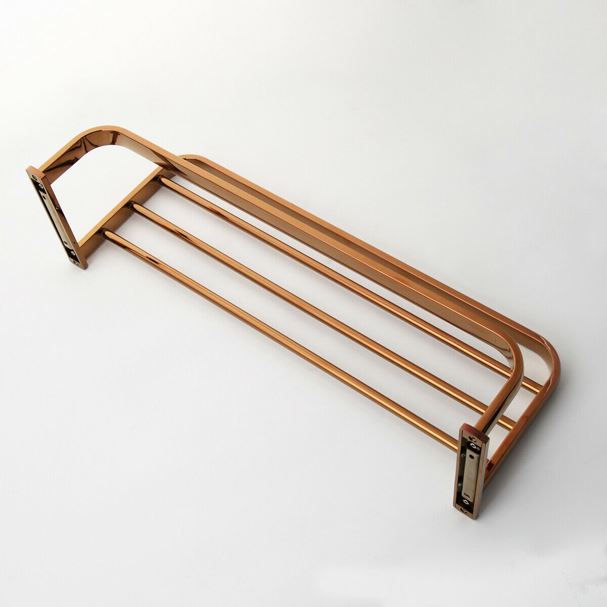 Rose gold towel rack for bathroom
