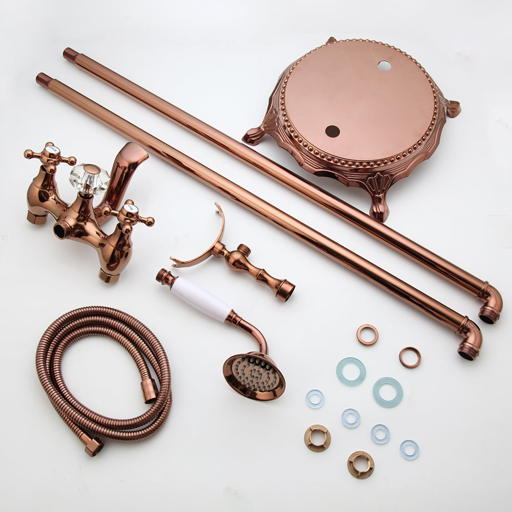 Standarmatur in Roségold