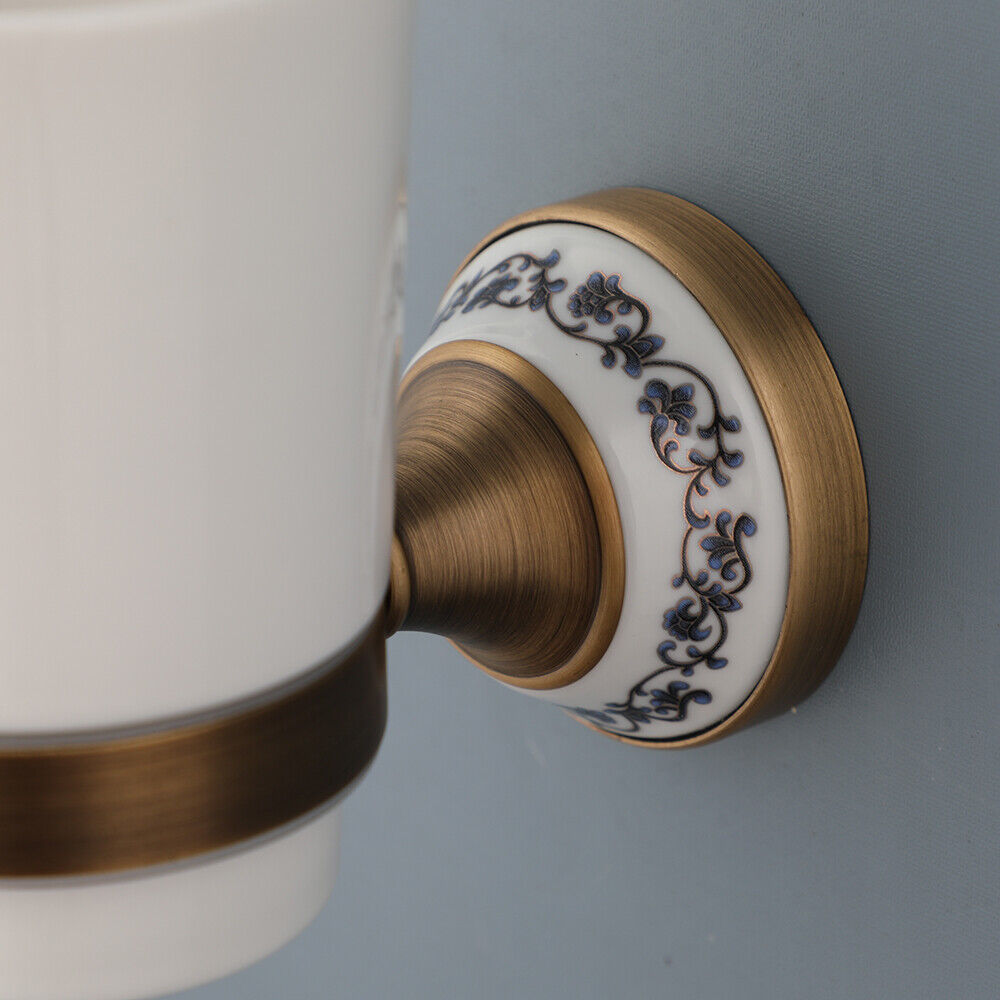 Bronzefarbener Zahnputzbecherhalter