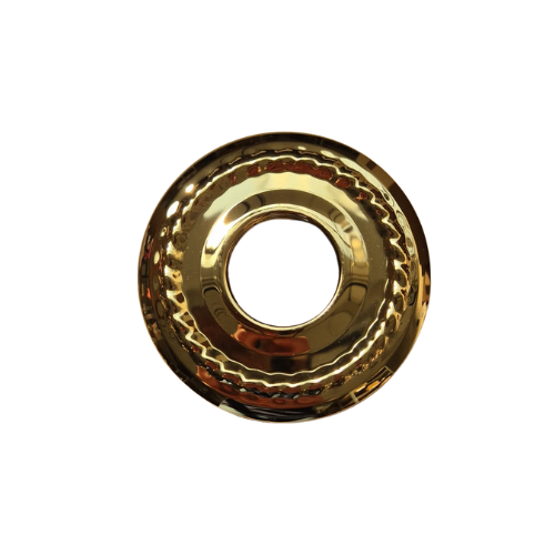 Goldfarbene Baderosette 70 mm