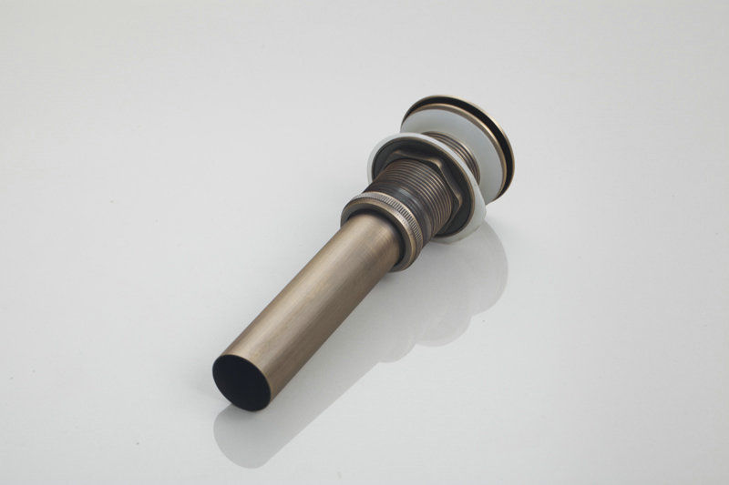 Bronze Pop-Up-Ablauf Klick-Ablauf ohne Überlauf