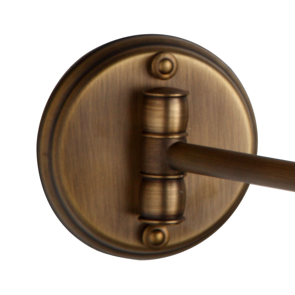 Nostalgic bronze make-up mirror