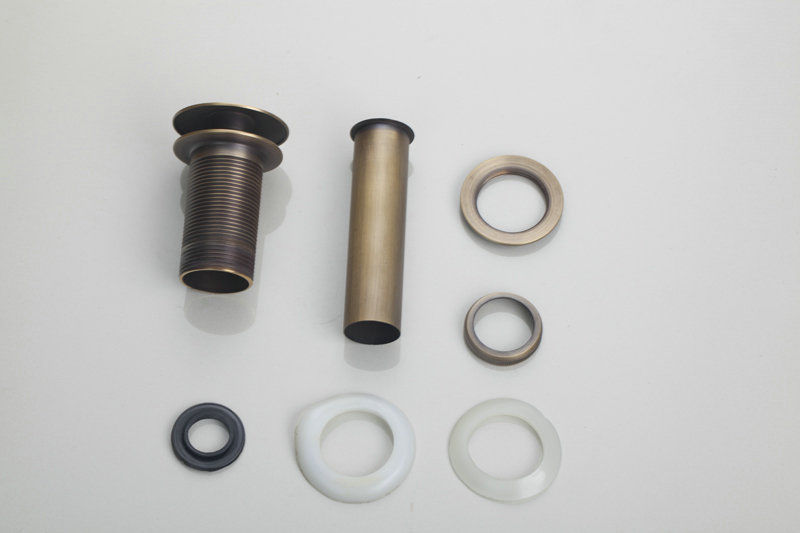 Bronze Pop-Up-Ablauf Klick-Ablauf ohne Überlauf