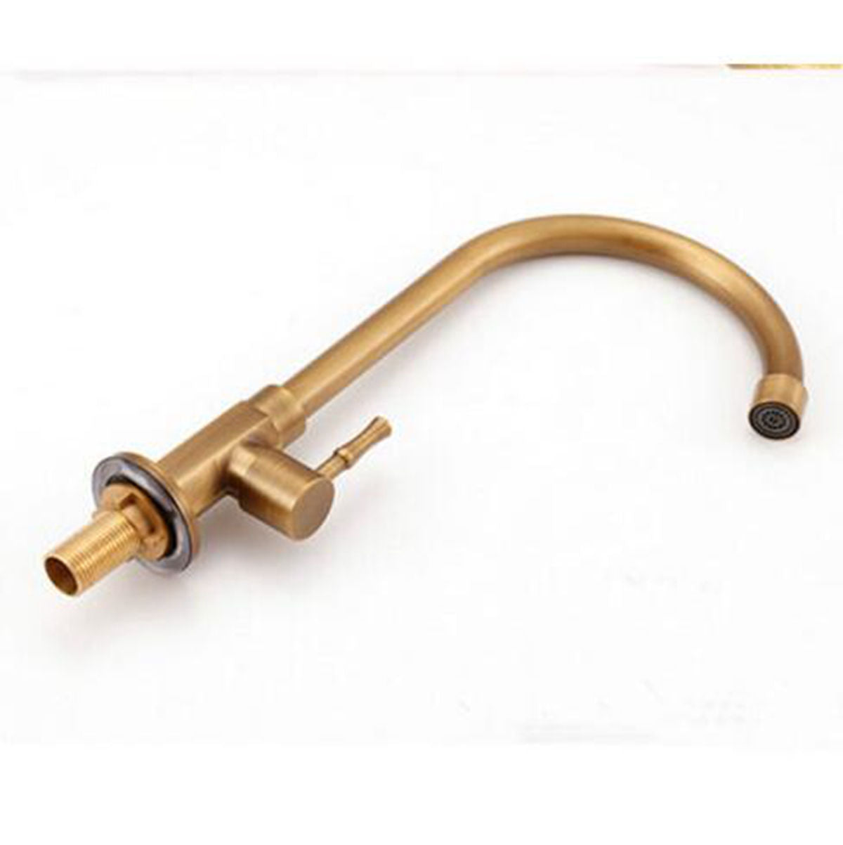 Beautiful high cold water tap with a bronze finish