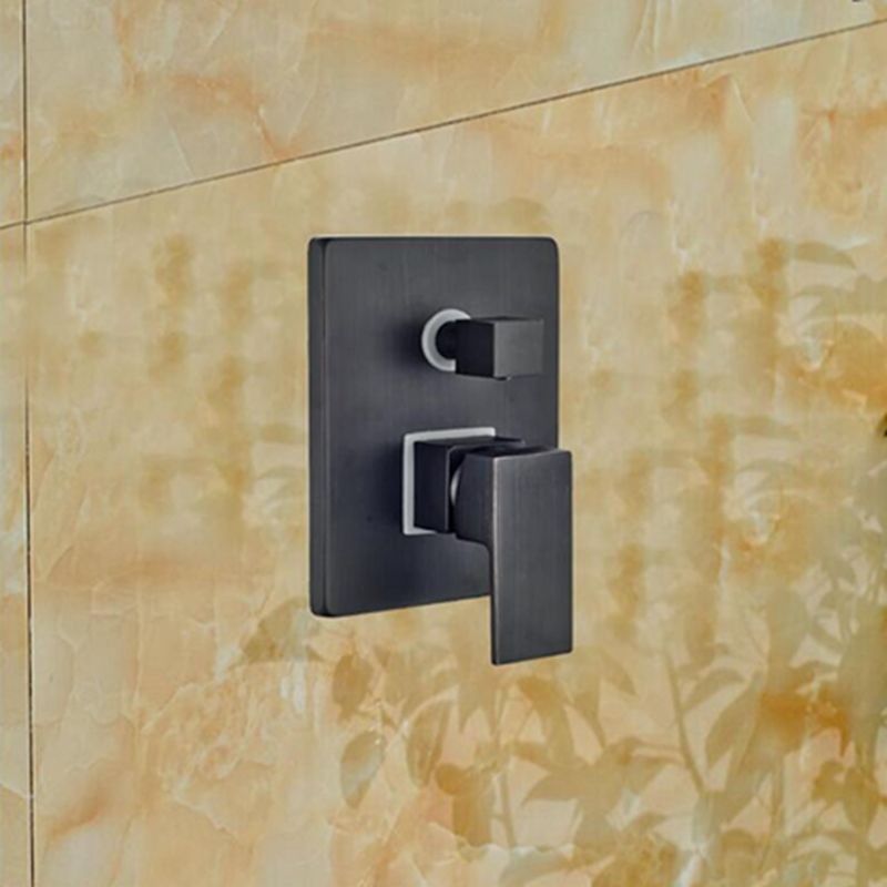 Duschkopf aus geriebener Ölbronze inklusive Duscharm