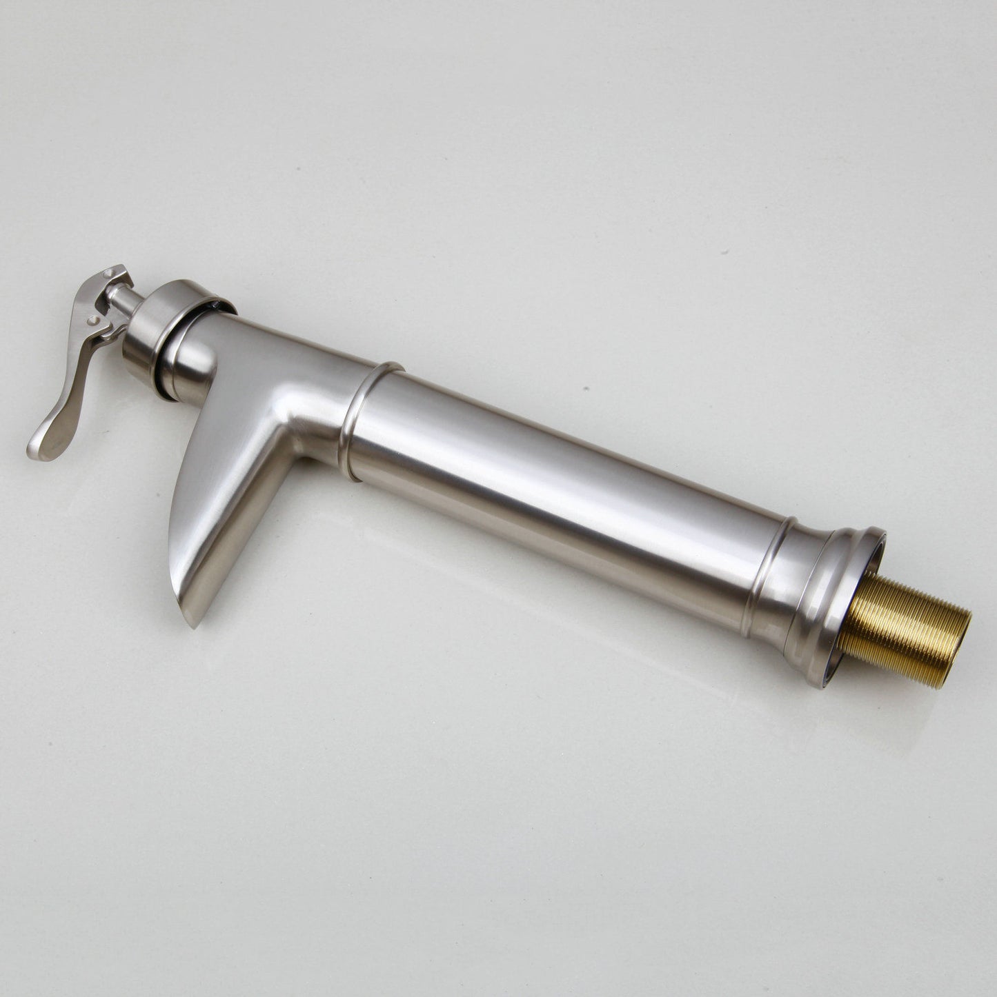 Waschtischarmatur Modell Classic, Nickel gebürstet