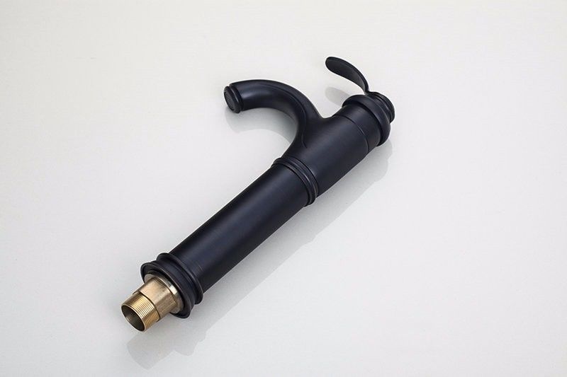 Nostalgic oil bronze washbasin tap, classic antique design