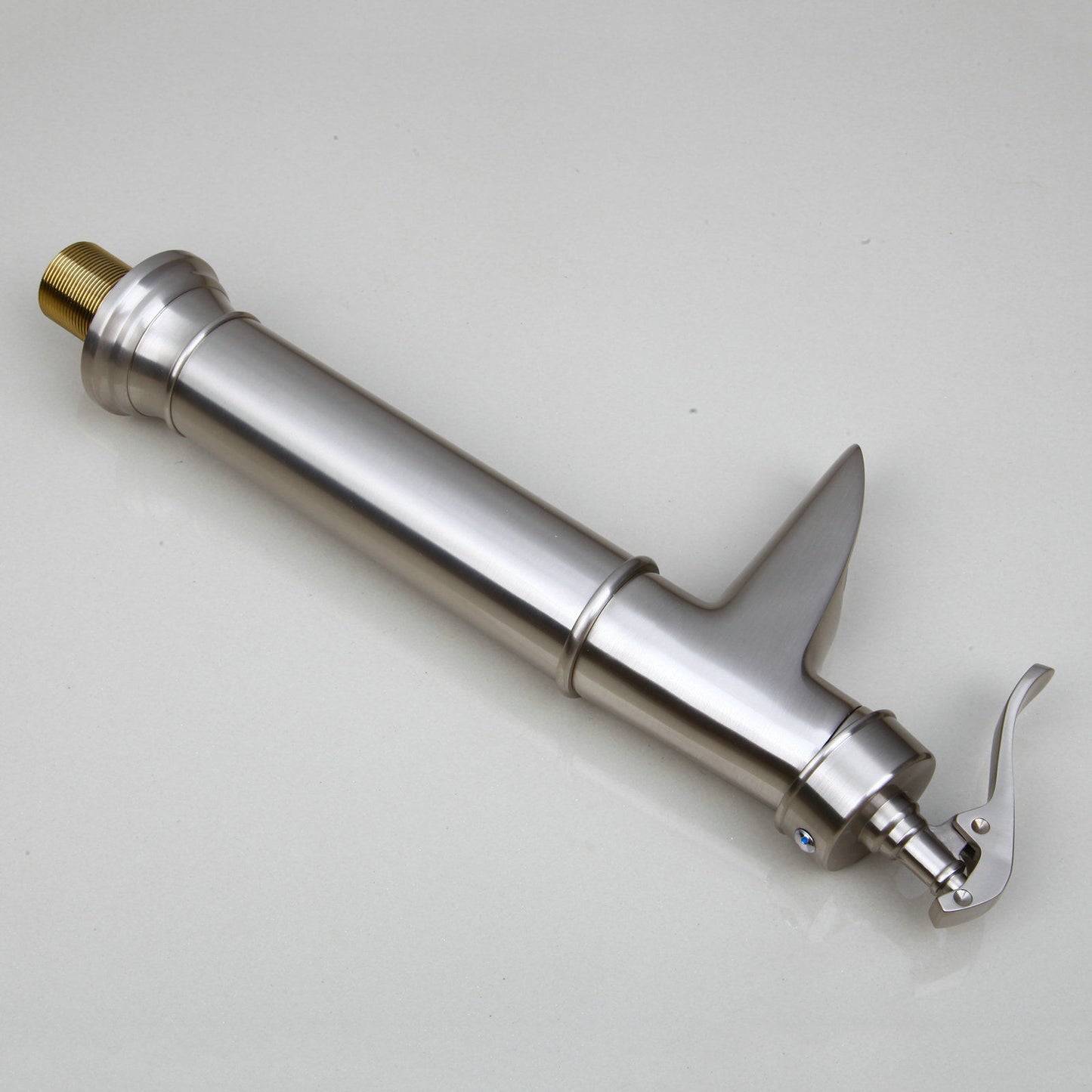 Waschtischarmatur Modell Classic, Nickel gebürstet