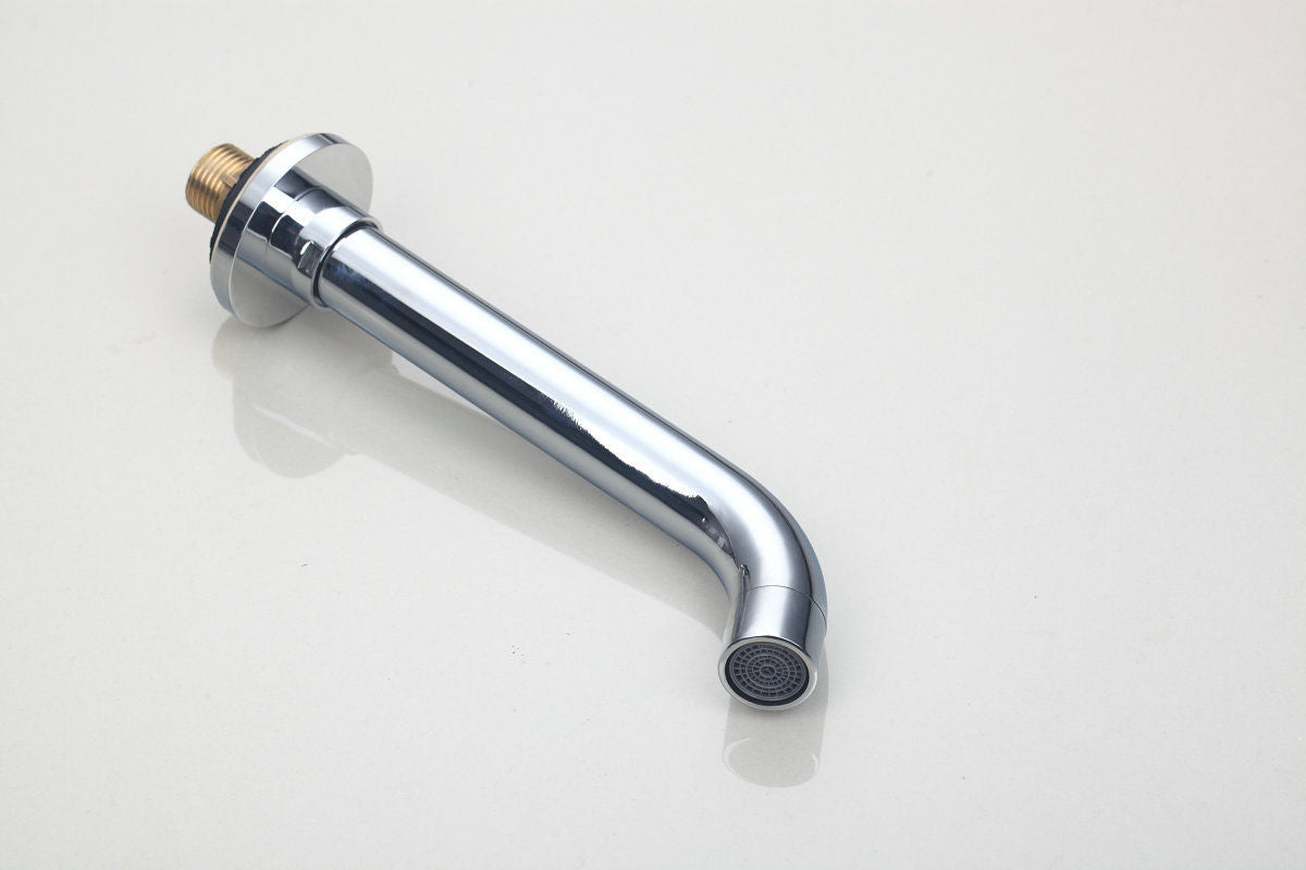 Chrom-Einbau-Waschtischarmatur