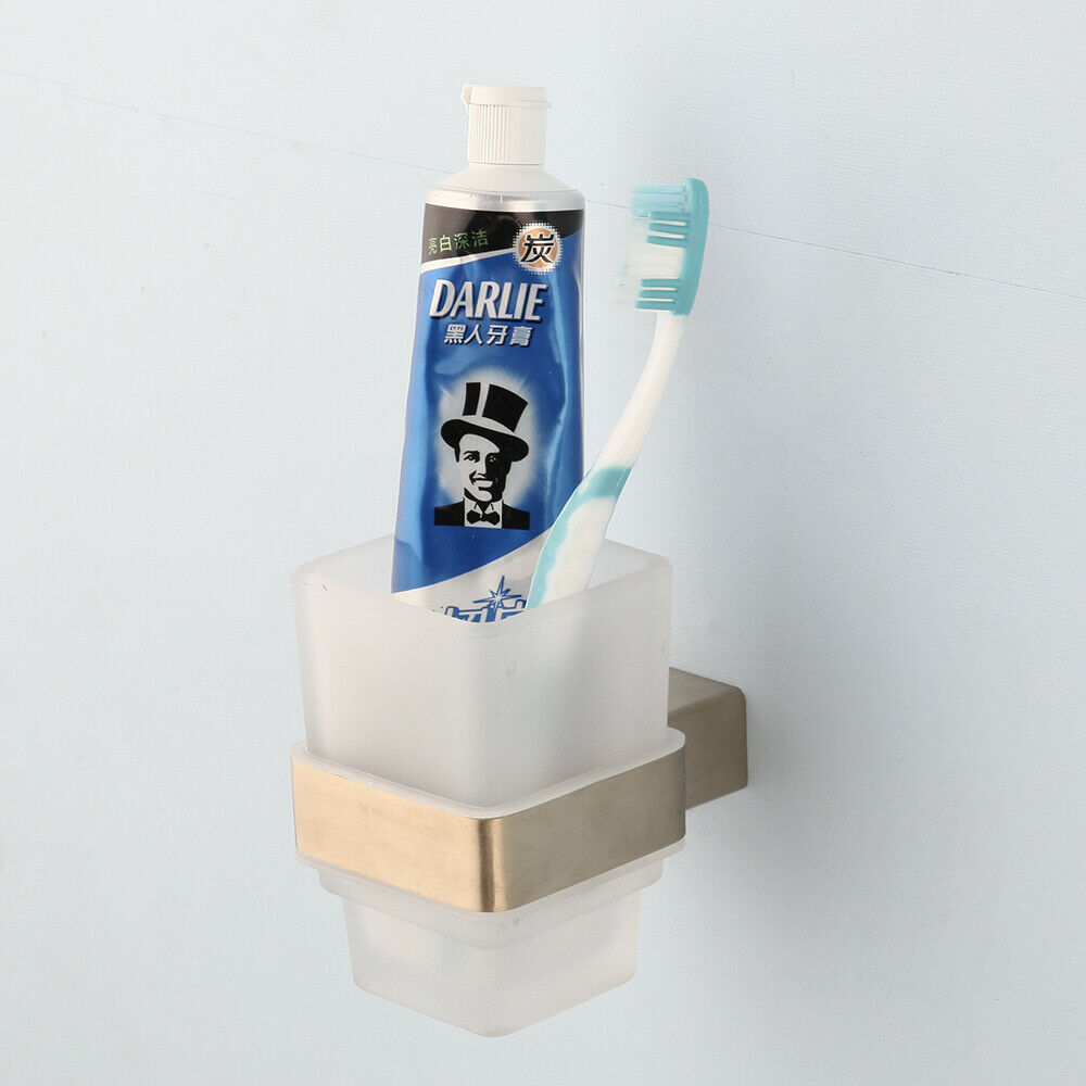 Matte gold cup holder