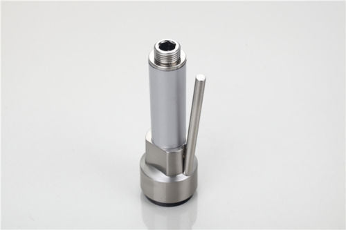 Kitchen faucet spray head brass with nickel handle