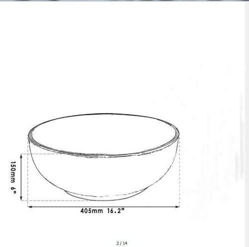 Bronze faucet with hand-painted ceramic washbasin