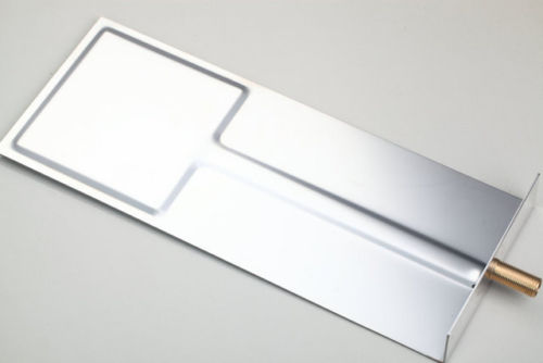 Extra große Regendusche aus Edelstahl, 50 cm lang